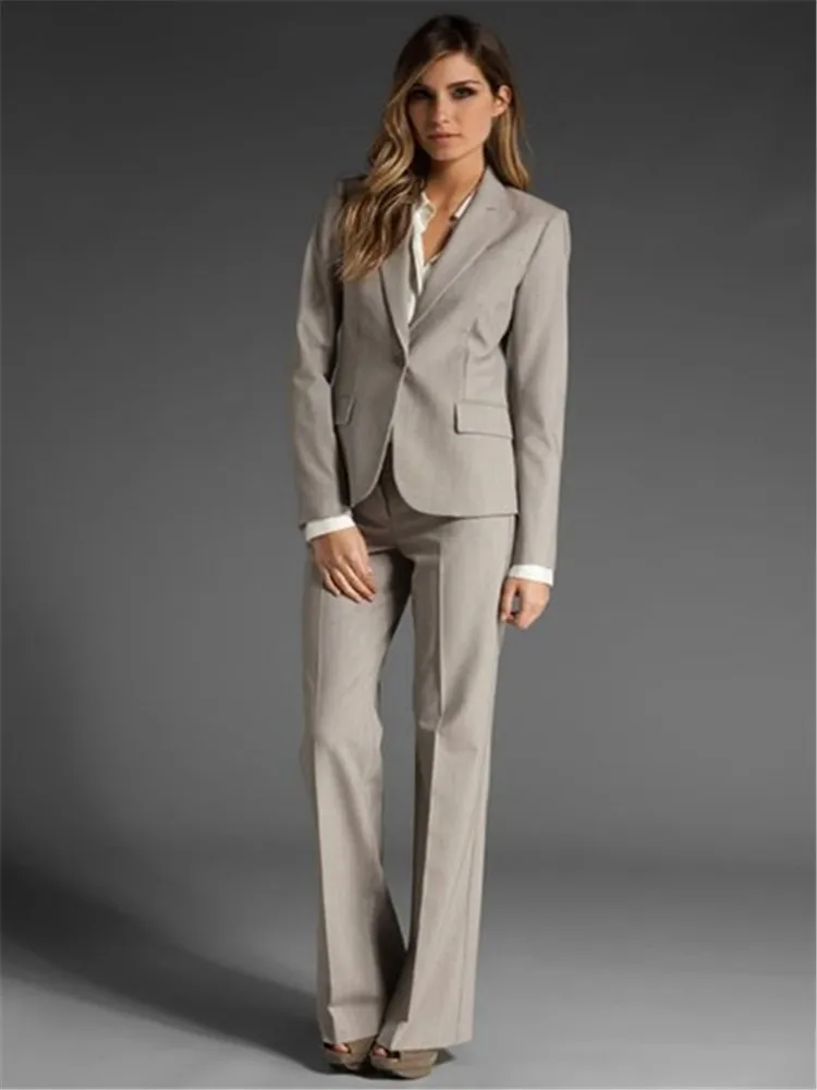 Women Business Suits Custom made Formal Office pants Suits Work wear 2