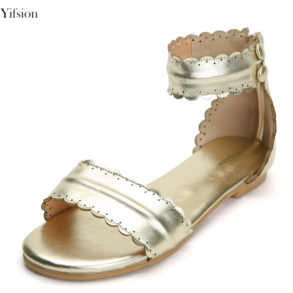 Olomm New Women Sandals Ladies Gladiator Shoes Square Low Heel Sandals