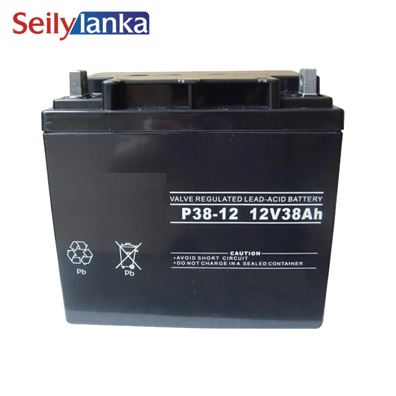 12V 38AH Battery Sealed Storage Batteries Lead Acid Rechargeable Stable performance good storage Backup Power Supply | Электроника