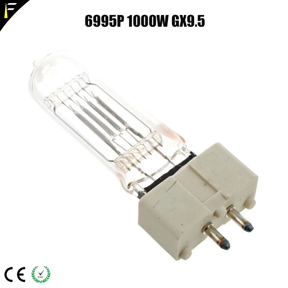 

Perform Studio Halogen Lamp 6995P CP70 FVA 240v 1000w Socket G9.5/GX9.5 Stage Moving Head Computer Lighting Mover Lamp Bulb