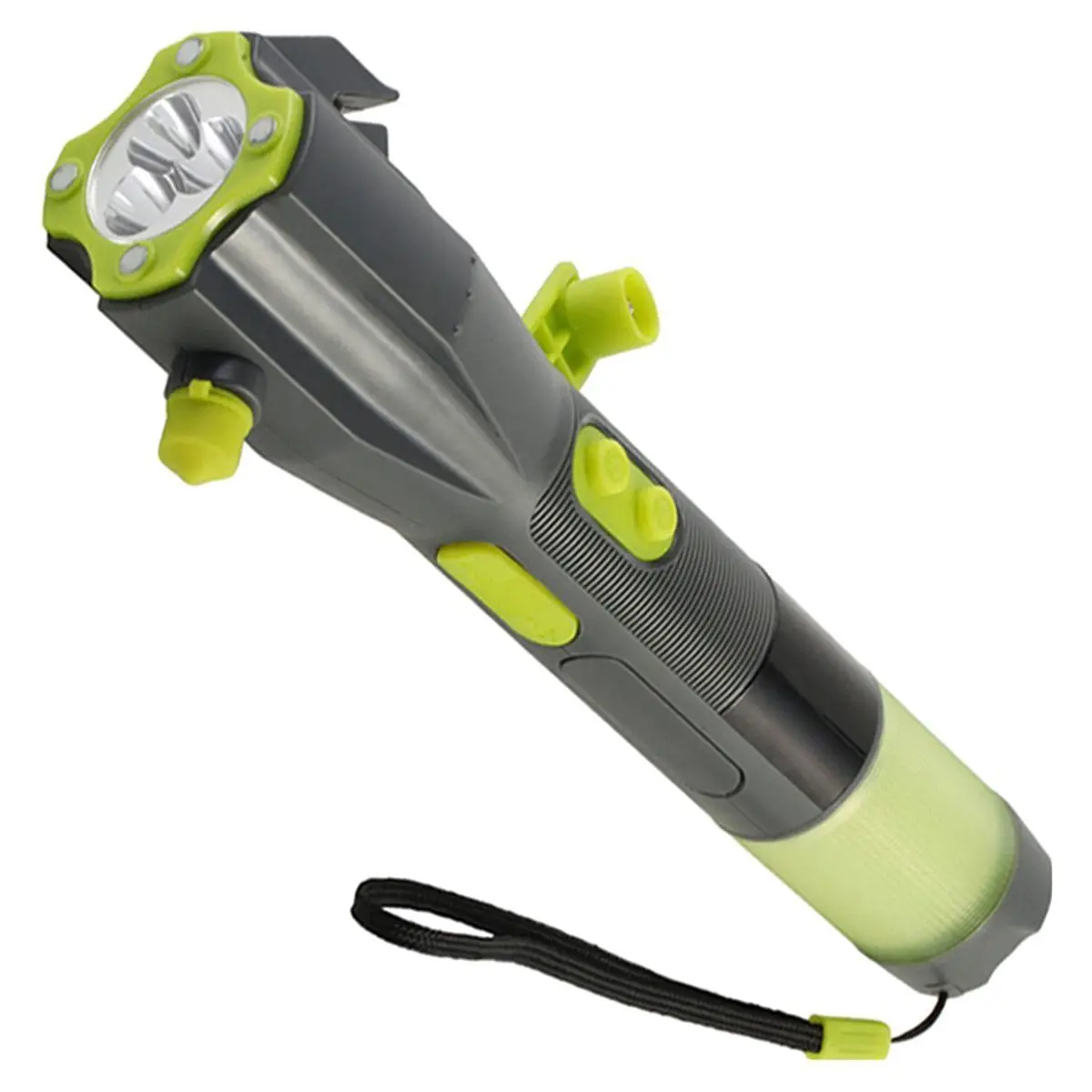 MYLB Crank Dynamo Flashlight, XLN 703B Multi functional Flashlight Car