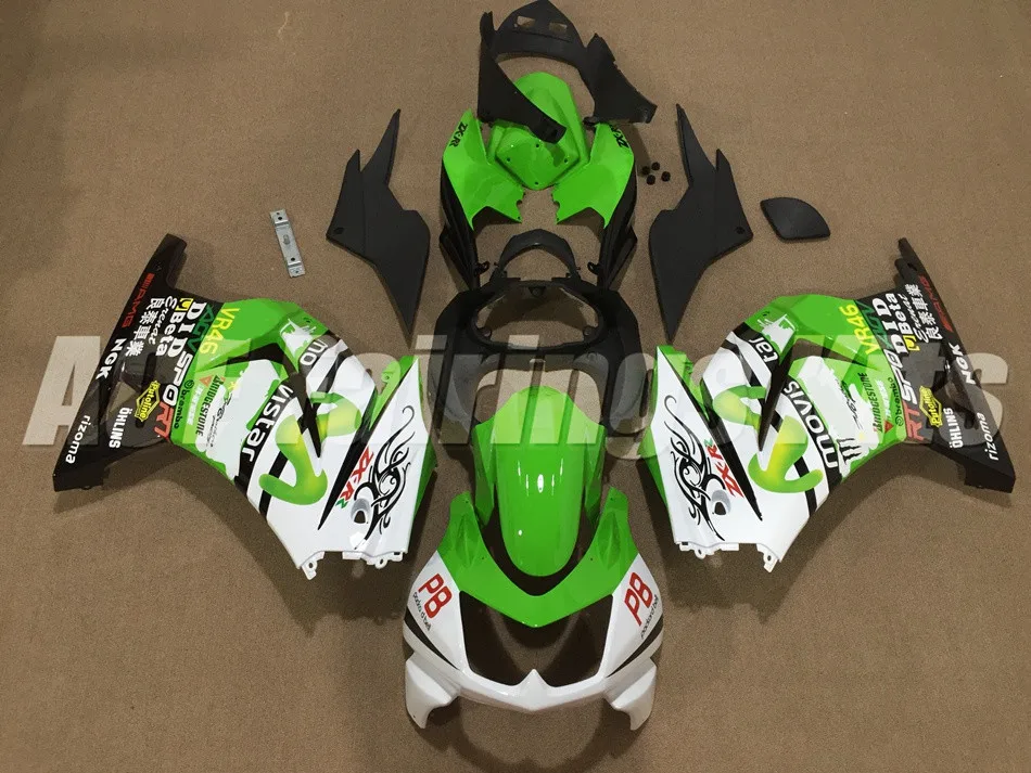 

New ABS fairing kit for Kawasaki Ninja 250R EX250 ZXR250 2008-2014 08 09 10 11 12 13 14 Fairings (Injection molding) cool custom