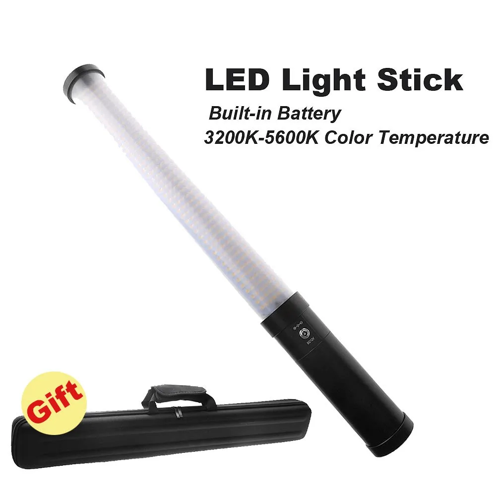 New-Arrival-Bi-Color-516-Lamp-LED-Handheld-Stick-Lamp-Photography-Magic-Tube-LED-Light-3200K