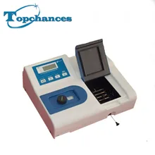 Высокое качество 220 В новые видимый спектрофотометр лабораторное оборудование 350-1020nm 6nm