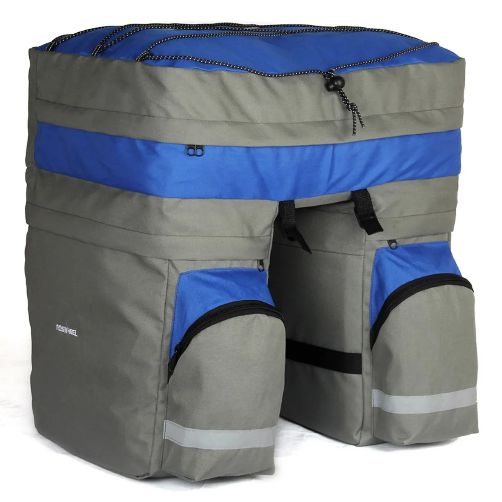 Clearance 60L Cycling Bicycle Bag Bike Double Side Rear Rack Tail Seat Trunk Bag Pannier 14590 Cycling Bicycle Bag Pannier 8