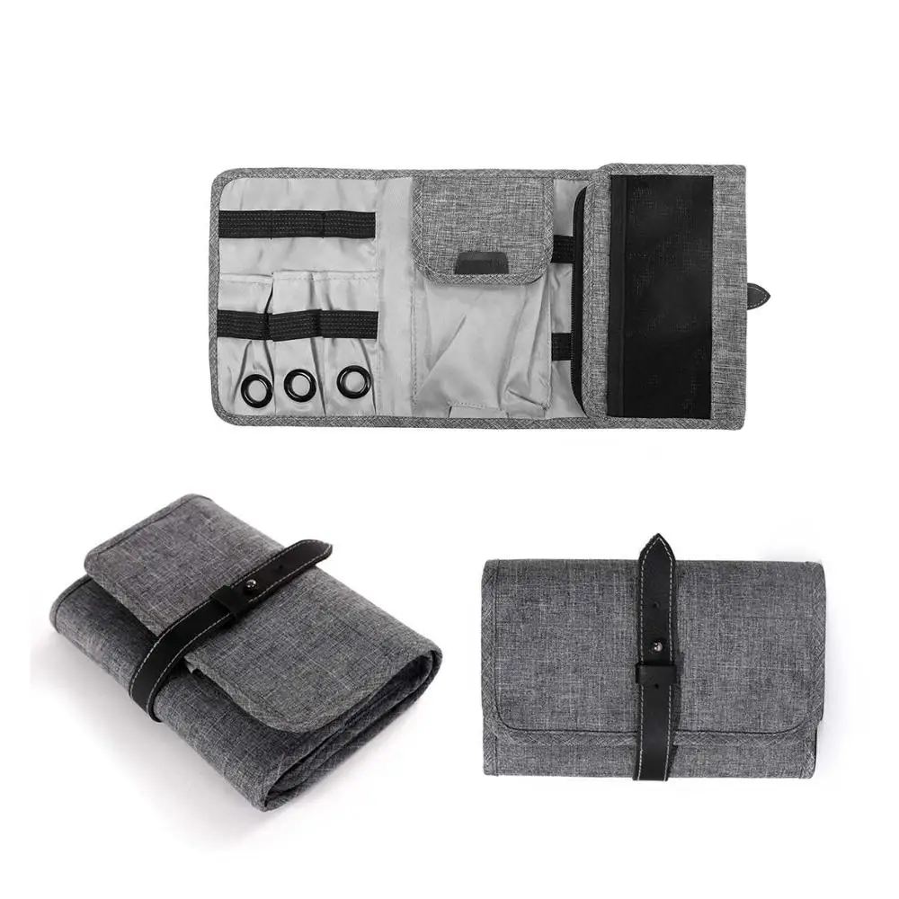 Компактный дорожный Кабельный органайзер портативные аксессуары для электроники сумка чехол для жесткого диска для различных USB, телефонов, зарядных устройств - Цвет: Gray