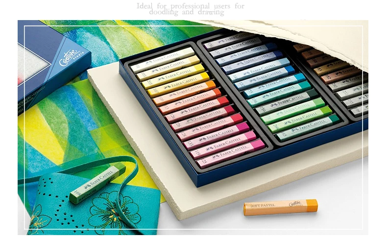 FABER CASTELL художественного дизайна 12/24/36 цветов Мел порошок для рисования палочки