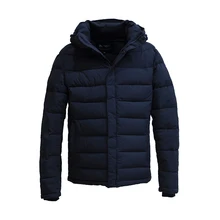 Новинка Мужская Куртка Зима Теплая Мужское Зимнее Пальто Синтепон Био-пух Стеганая Куртка Парка Мужская Мужские Куртки Зимние Съемный Капюшон Большой Размер 4XL-7XL