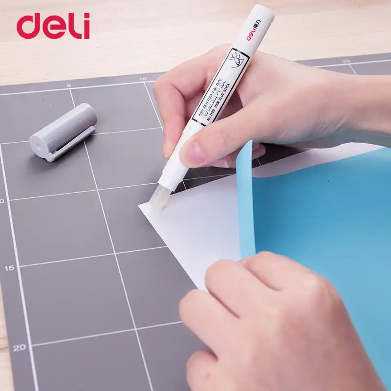 Deli 2018, оптовая продажа, набор клеевых карандашей в форме ручки с запасным клеем для школьного офиса, сильный супер-клей, сделай сам, ручная работа - изображение