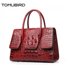 TOMUBIRD Новинка года топ из воловьей кожи для женщин пояса натуральной Сумка дизайнер сумки с узором "крокодиловая кожа" Модные Роскошные тиснение кож