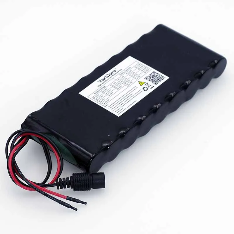 VariCore 12 v 9.8Ah 9800mAh 18650 аккумуляторная батарея 12V Защитная плата CCTV монитор батарея