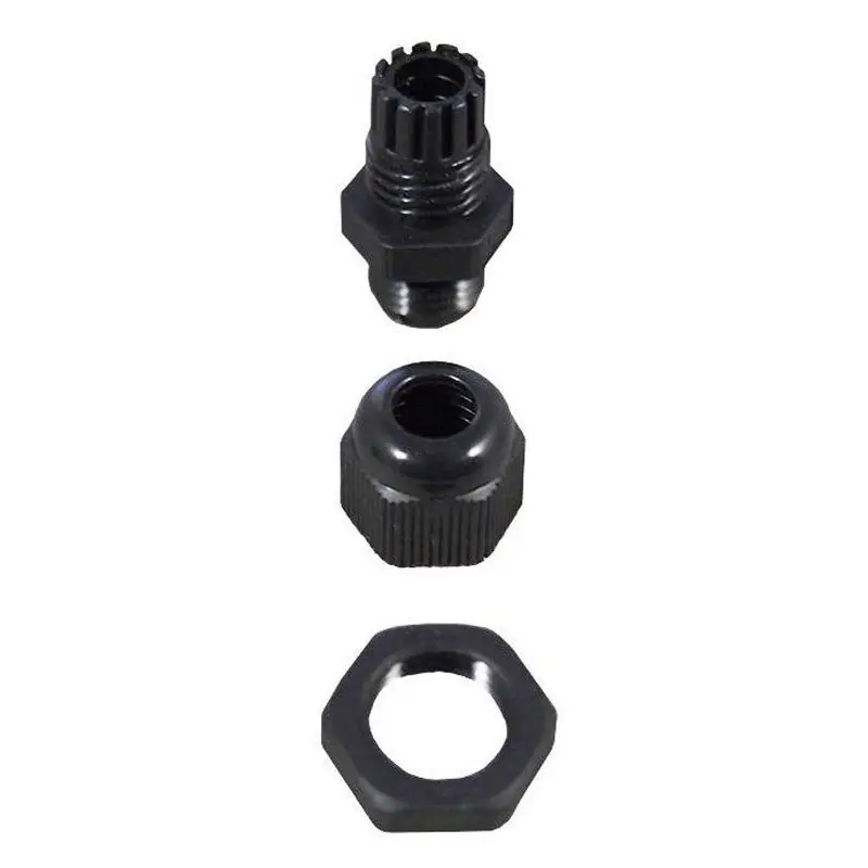 PG7 Nylon Waterproof Strain Relief Cord Grip Cable Gland 3.5-6 mm 50pcs cable gland strain relief bushing