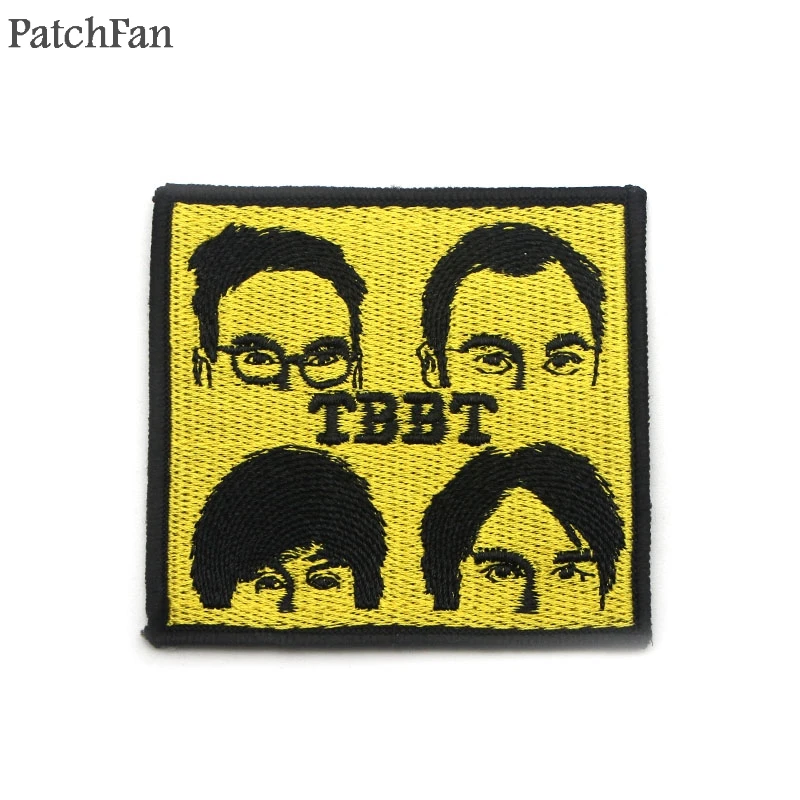 5 шт./лот A0482 Patchfan 90s Патчи DIY вышитый Утюг/пришить на аппликация аксессуары для дома и сада значки