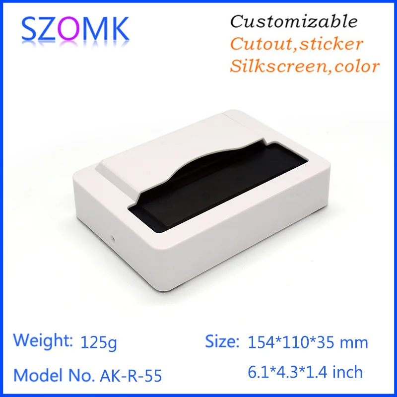 

1 piece weatherproof plastic box 154*110*35mm for remote control plastic enclosure card reader plastic housing case home control