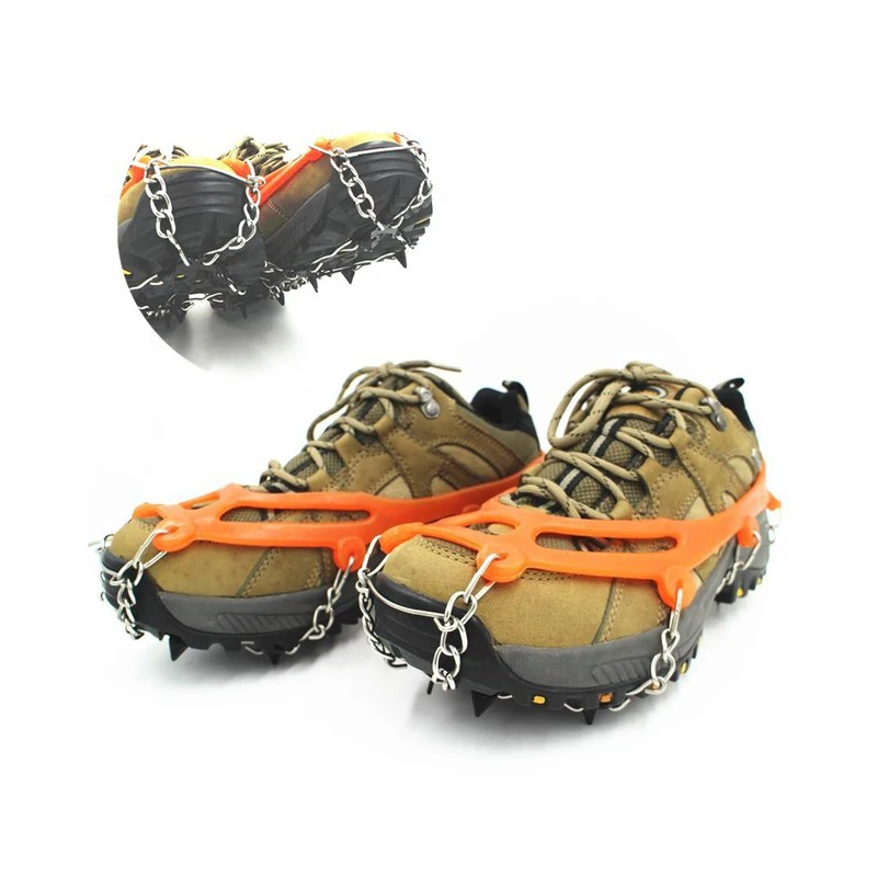 8 Teeth Ice Crampons Hiking Climbing Winter Walk Outdoor Sports
