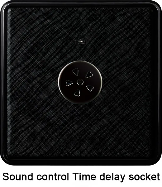 Sound control Time delay socket