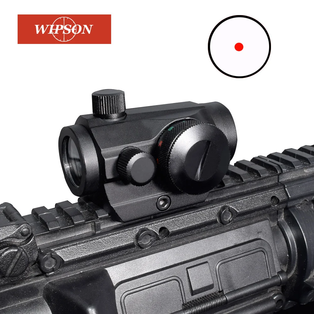 

WIPSON Tactical Mini 1X24 Rifescope Illuminated Sniper Red Green Dot Sight