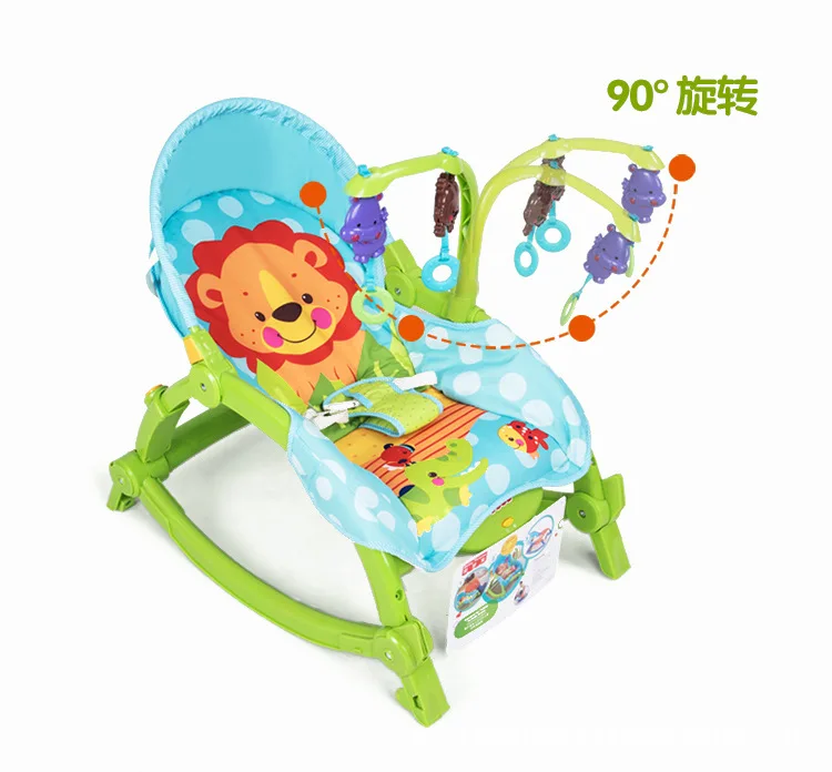 The details of the rocking chair