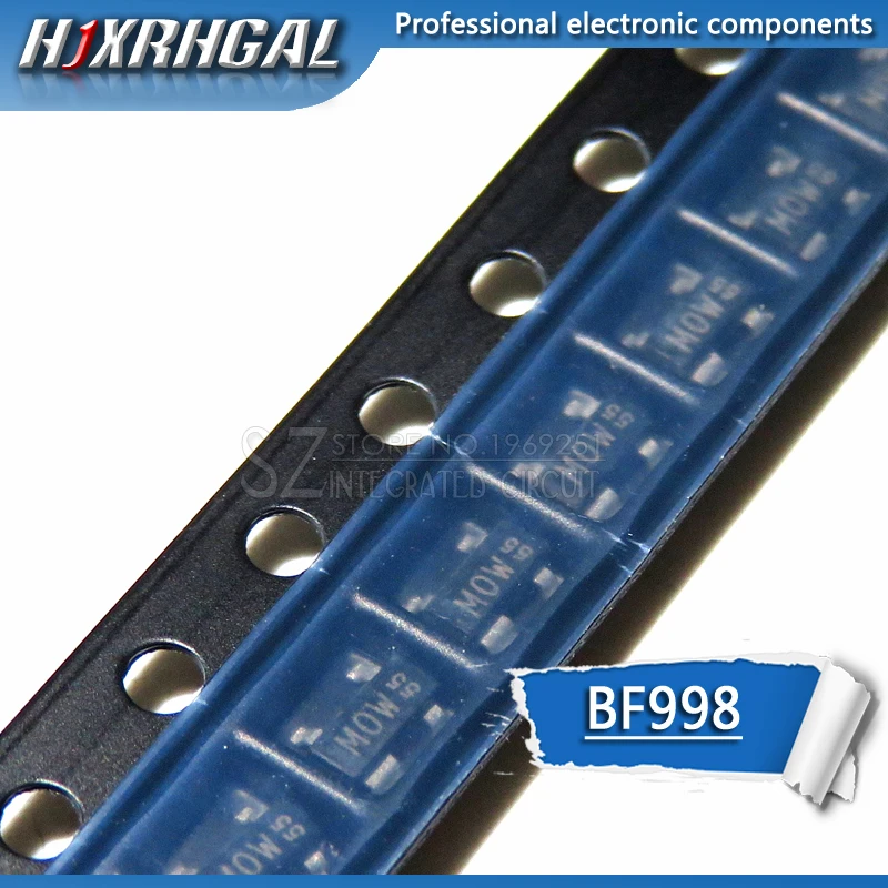 10 шт. BF998R SOT143 BF998 SOT-143 SOT SMD новый MOS FET транзистор HJXRHGAL | Электронные компоненты и