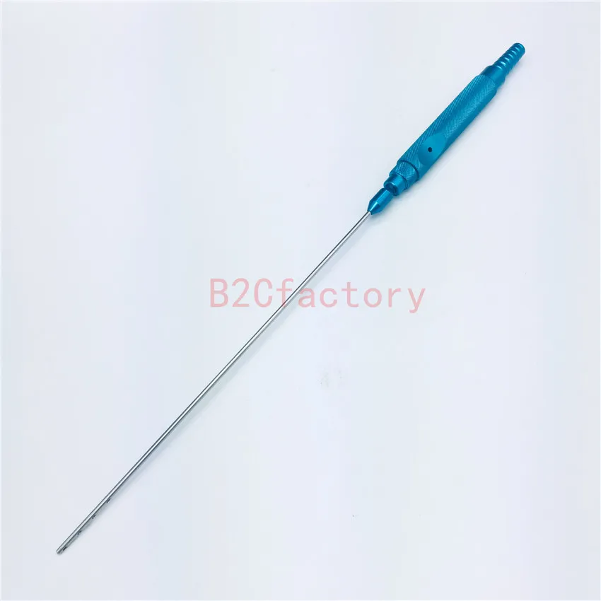 Липосакционные Инструменты 25 см x 3,0 мм пористый люер замок канюля для липосакции с многоразовая ручка, инструменты для ухода