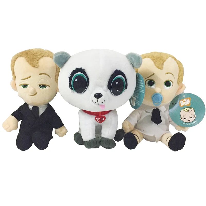

20cm Movie The Boss Baby Plush Toys Doll Born Leader Suit Diaper Boss Baby Pet Plush Soft Stuffed Toys for Kids Children Gifts