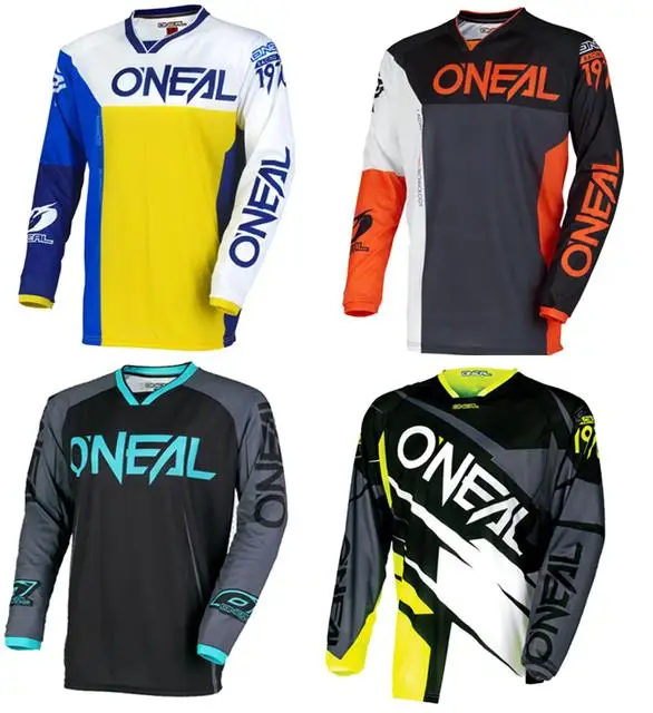 JPOJPO Green MX Motocross Jersey For Men - Mauritius