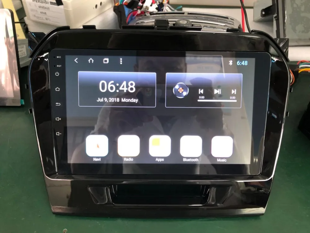 Perfect AUTOJIAPIN 10.1" Eight Core Android 8.0 2G RAM 1024*600 Car GPS navigation For SUZUKI VITARA  2015-2018 With Full Touch screen 2