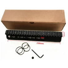 FIRECLUB 9 дюймов поплавок NSR KeyMod Handguard кронштейн со съемным Рельсом черный баррель гайка для AR-15 M4 M16 стальная гайка