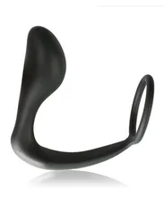 Silicone Penis Rings Anal Bead Butt Plug Anus Stimulator Prostate Massager Male Cock Ring,Erotic Sex Toys Adult Products For Men