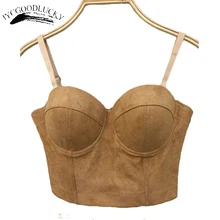 Укороченный топ, пуш-ап бюстье, Летний Топ для женщин, сексуальный топ, Обрезанные Топы, корсетный бюстгальтер, элегантные топы, женская короткая одежда для вечеринок