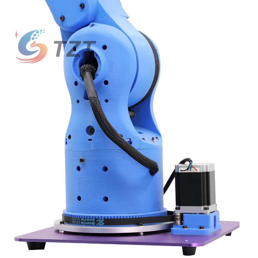 6 Aixs рука робота DIY образование 3D печатная полностью собранная высокоточная механическая рука робота мороженого