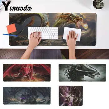 

Yinuoda Top Quality Fantasy Dragon Unique Desktop Pad Game Mousepad Size for 18x22cm 20x25cm 25x29cm 30x90cm 40x90cm