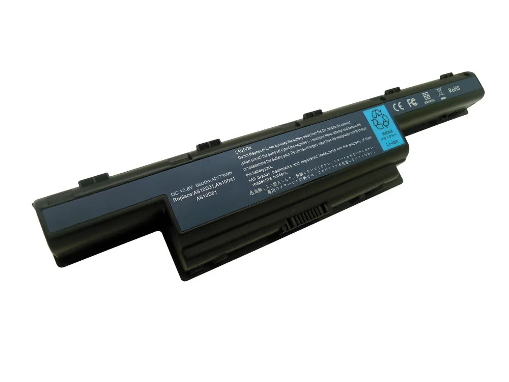 Аккумулятор для ноутбука acer Aspire v3-571G V3-531G AS10D31 AS10D3E AS10D41 AS10D51 AS10D61 AS10D71 AS10G3E AS10D73 AS10D81