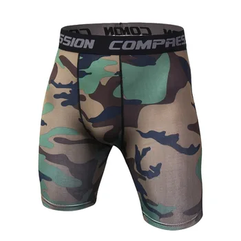 

Camouflage Compression Workout Short Pants Comfortable Quickdrying Tight Military Trouser Male Casual Men Shorts Breathable Tops