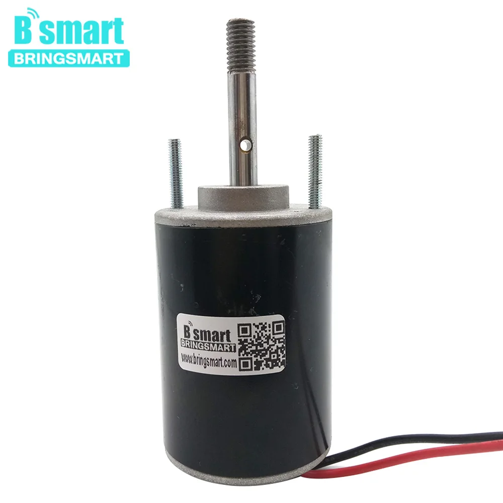 Bringsmart 3420 двигатель постоянного тока 12V Скорость регулирующий двигатель 24V Мини высокого Скорость 3500 7000 об/мин машины для производства сладкой ваты 30W небольшой генератор