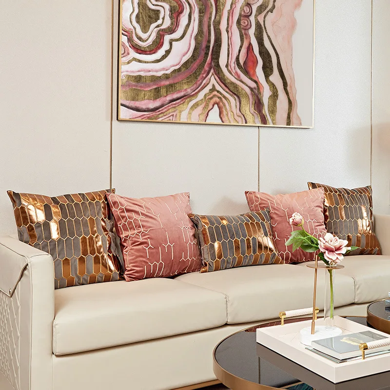 

Light luxury classical pillowcase home living room cushion cover pillowcase Cushion Cover Pillow Cover Pillow Case