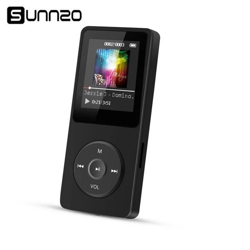 Спортивные MP3 плеер тон Button16GB HiFi цифровой мини Портативный аудио с FM радио