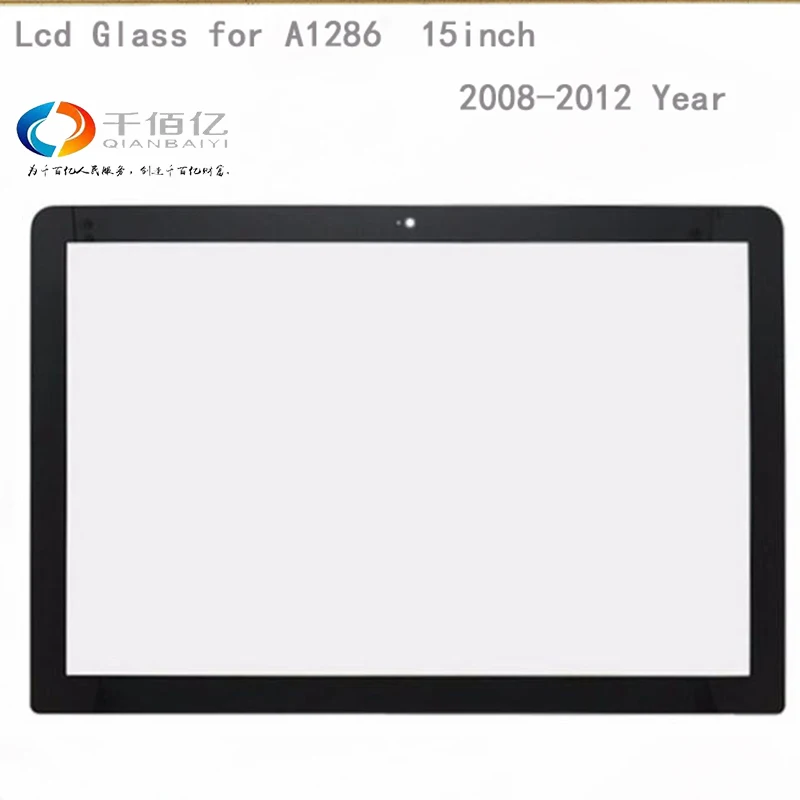 Genuine new A1286 glass for font b MacBook b font A1286 Front LCD Screen Glass 15