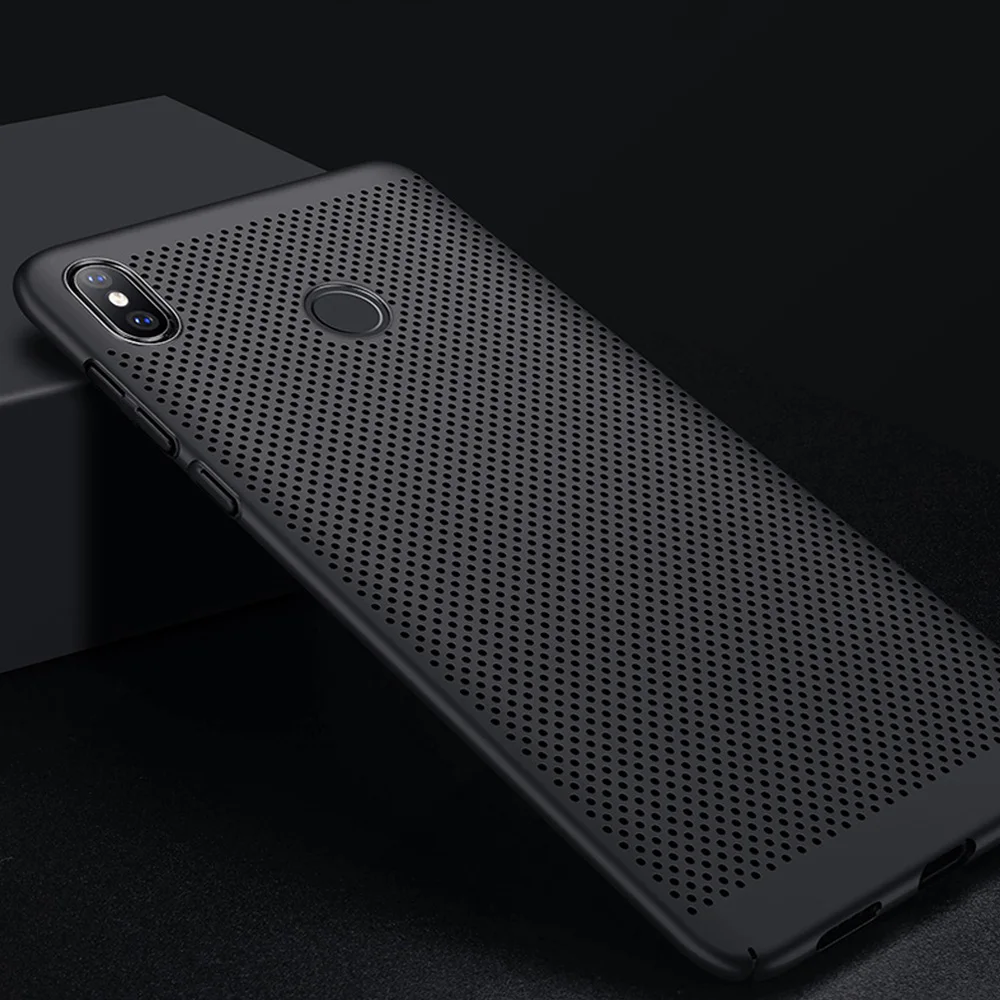 

Breathable Case Cover for Xiaomi Mi 8 redmi note 4X 4 redmi 4A redmi 5 plus Hard Back PC Full Cover for redmi 5A note 5 pro case