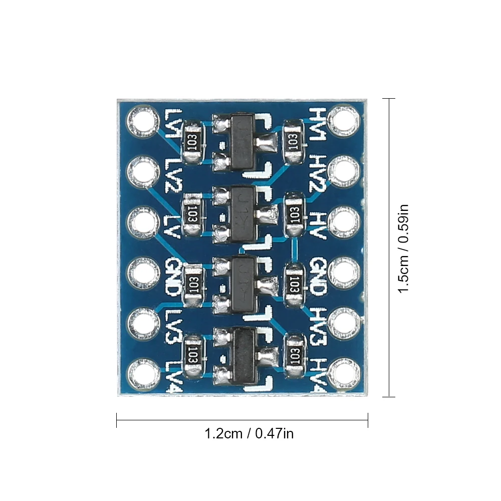 5 шт. 3 В~ 5 В IIC I2C логический уровень конвертер Модуль Bi-Directional Сенсор модуль для Arduino с контакты