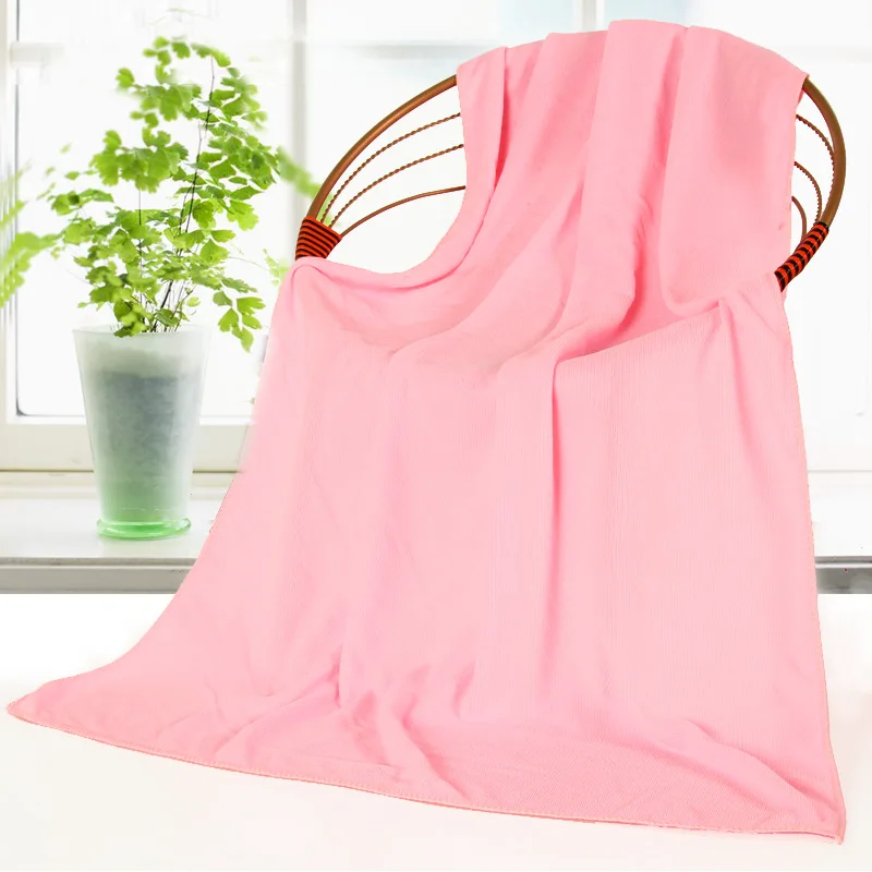 Microfiber bath towel 80*180 large bath towel does not lint, not faded large towel