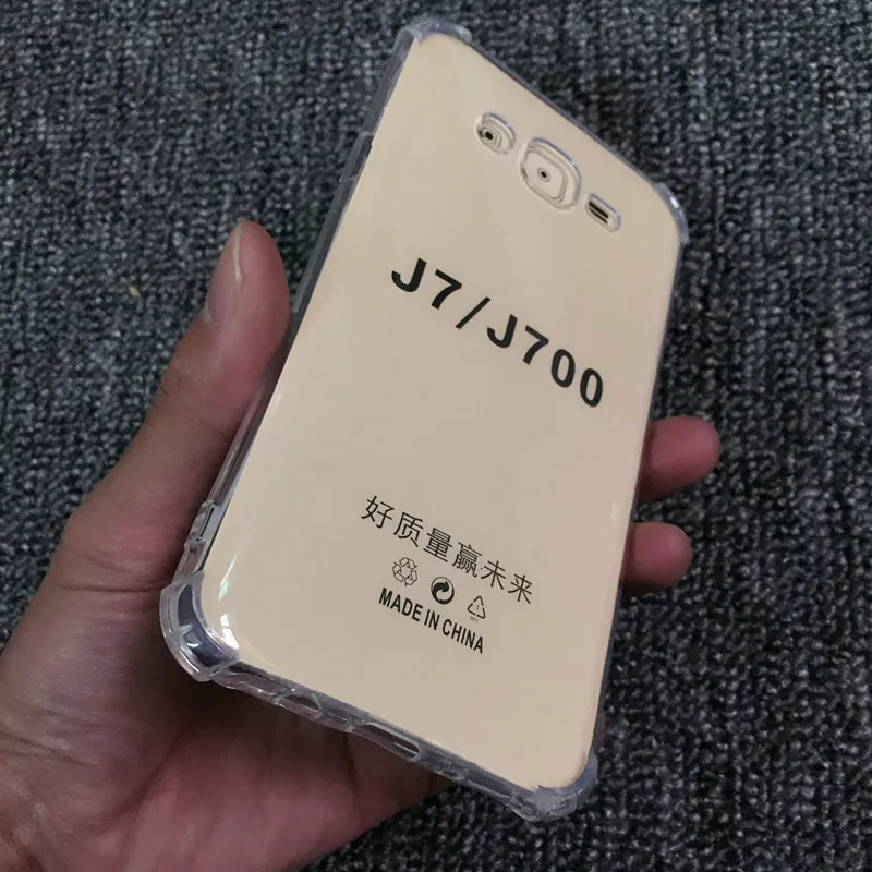 Силиконовый мягкий чехол для Samsung Galaxy J7 Nxt J701F Neo J701M Core J700 прозрачные чехлы