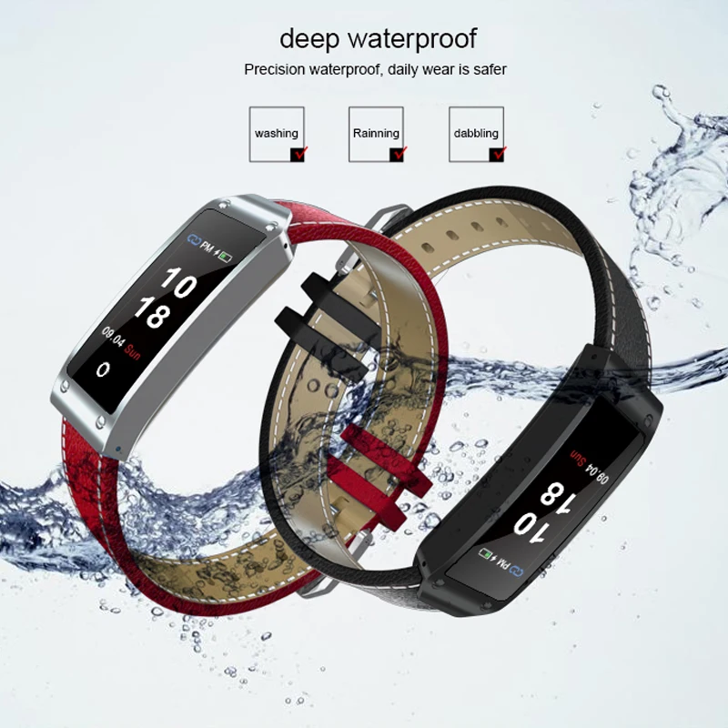 Uhoofit Bluetooth Smart Band Y2 сна монитор сердечного ритма крови Давление трекер Фитнес