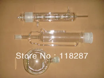 

1000ml soxhlet extractor(60 45 joint)with one flask,flask joint 29/32,soxhlet extractor with 60/45 joint