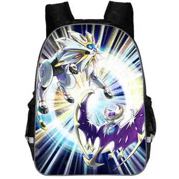 

Pokemon Backpack Anime Pikachu Team Valor Mystic Instinct Women Men Boys Girls Kids Teenager Toddler School Bags Mochila Bolsa