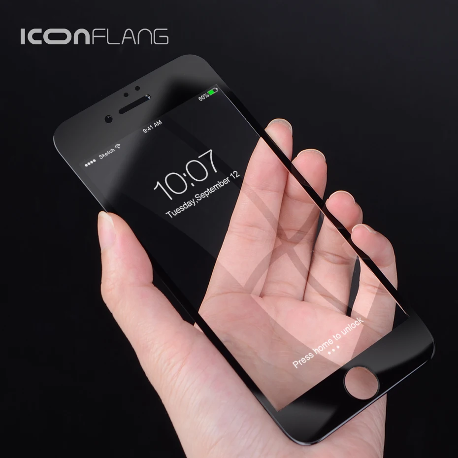 3D 360 Полное покрытие края закаленного стекла для Apple iPhone 7 Plus защитная пленка