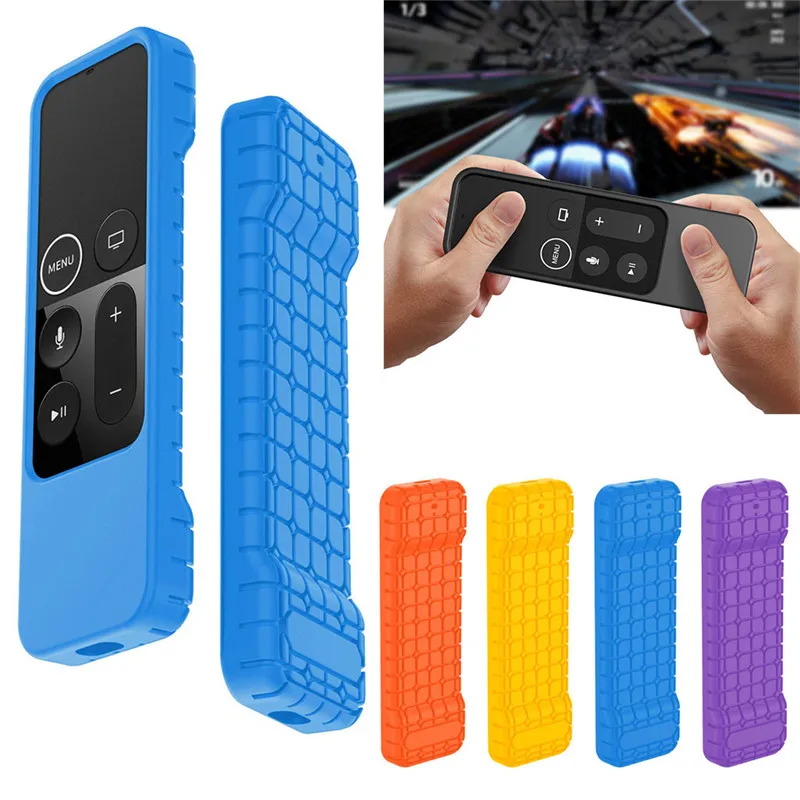 

Anti Slip Silicone Protective Case Cover for Apple TV 4th Generation Siri Remote Control 4.15