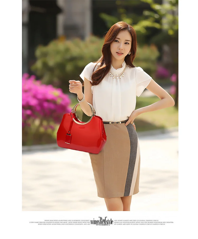 New High Quality Patent Leather Women bag Ladies Cross Body messenger Shoulder Bags Handbags Women Famous Brands bolsa feminina (13)