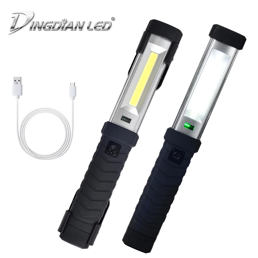 

LED COB+XPE Flashlight YD-24 Work Light Outdoor Portable Lantern Cold White Torch LED Camping Fishing Battery Include LED Torch