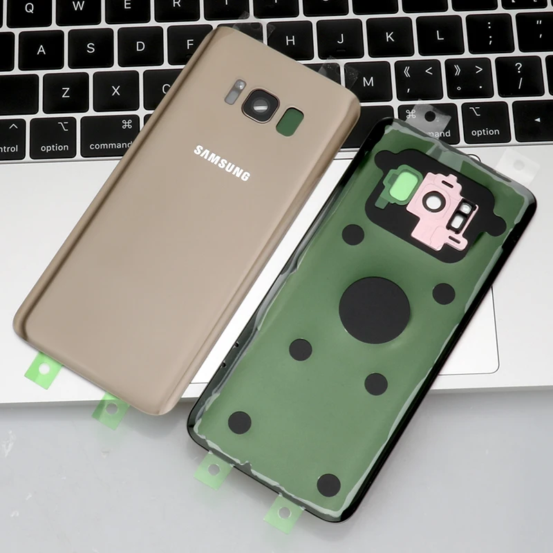 5," для SAMSUNG Galaxy S8 G950F Задняя крышка батареи задняя крышка стекло Корпус чехол Замена для SAMSUNG Galaxy S8 крышка батареи